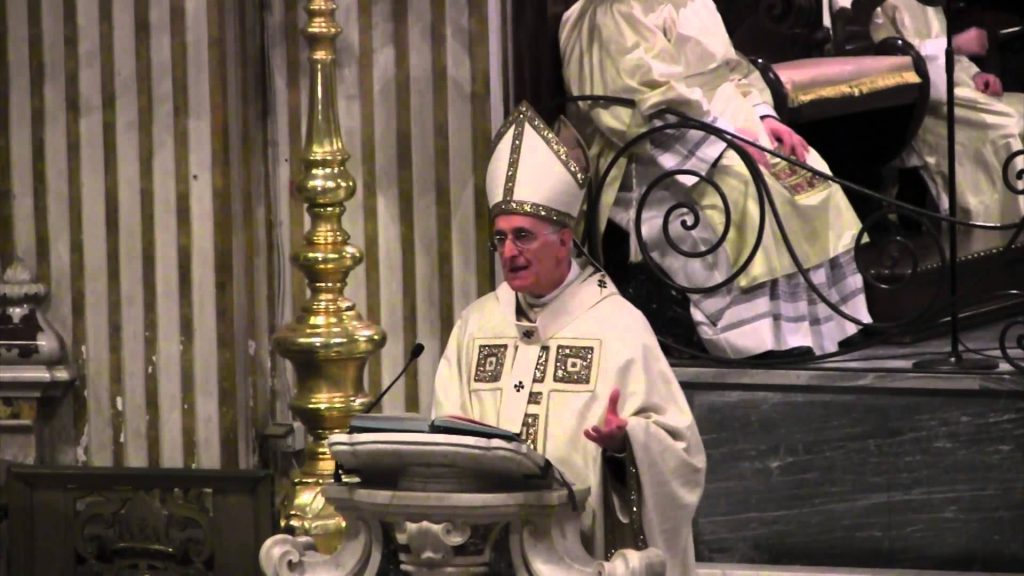 Missa in Coena Domini Presieduta dall'Arcivescovo Domenico D'ambrosio