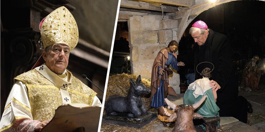 L’omelia del pontificale di Natale. L’arcivescovo Seccia: vivere da ‘cristiani incarnati’
